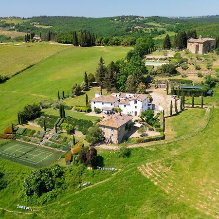 Villa Rignana Chianti Estate, Pool, Tennis,Cook Greve in Chianti Kültér fotó