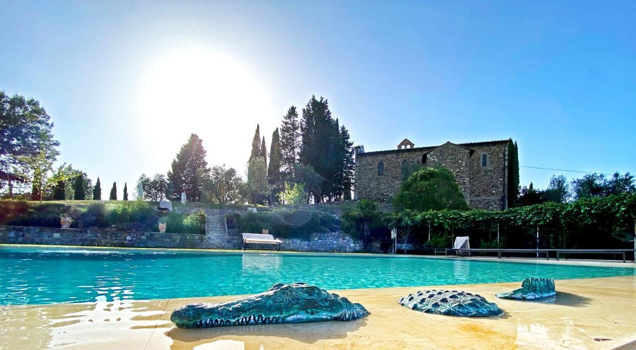Villa Rignana Chianti Estate, Pool, Tennis,Cook Greve in Chianti Kültér fotó