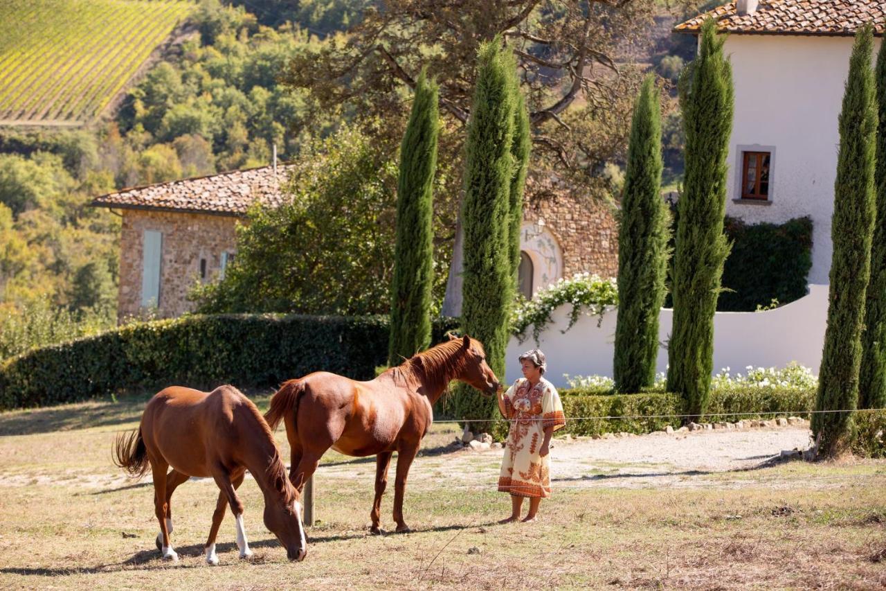 Villa Rignana Chianti Estate, Pool, Tennis,Cook Greve in Chianti Kültér fotó