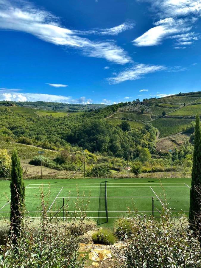 Villa Rignana Chianti Estate, Pool, Tennis,Cook Greve in Chianti Kültér fotó