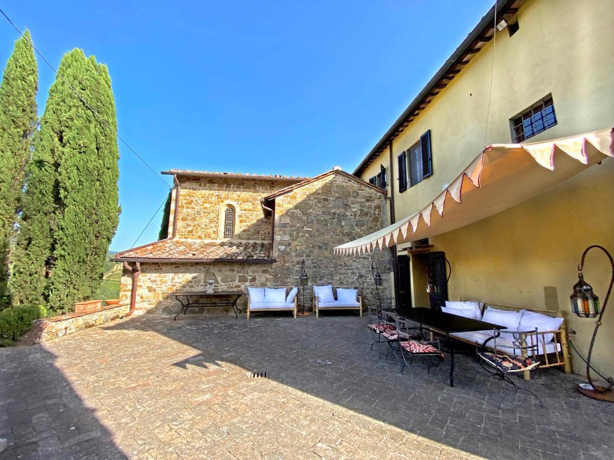Villa Rignana Chianti Estate, Pool, Tennis,Cook Greve in Chianti Kültér fotó
