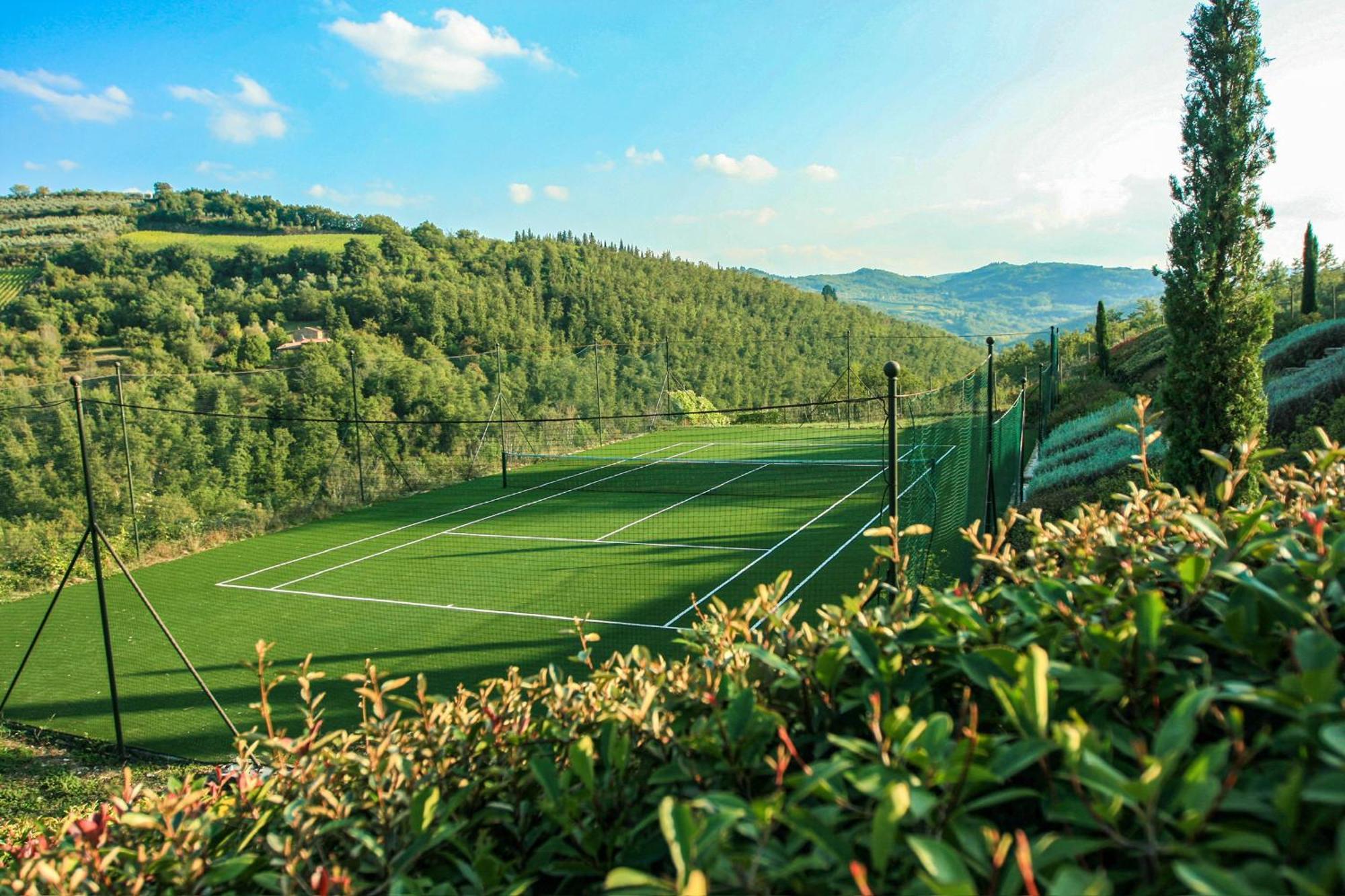 Villa Rignana Chianti Estate, Pool, Tennis,Cook Greve in Chianti Kültér fotó