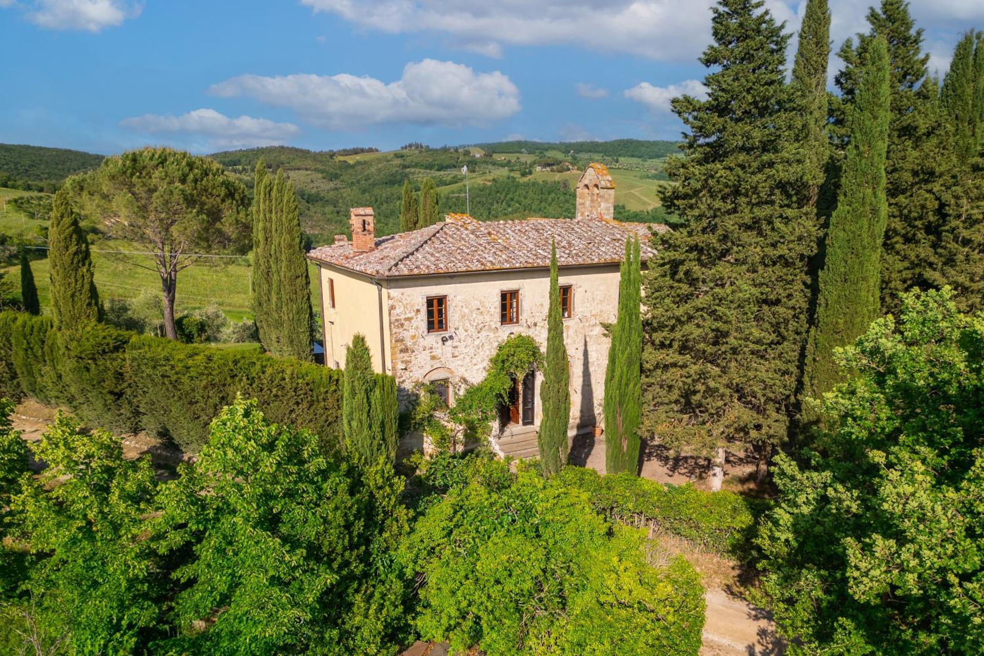 Villa Rignana Chianti Estate, Pool, Tennis,Cook Greve in Chianti Kültér fotó