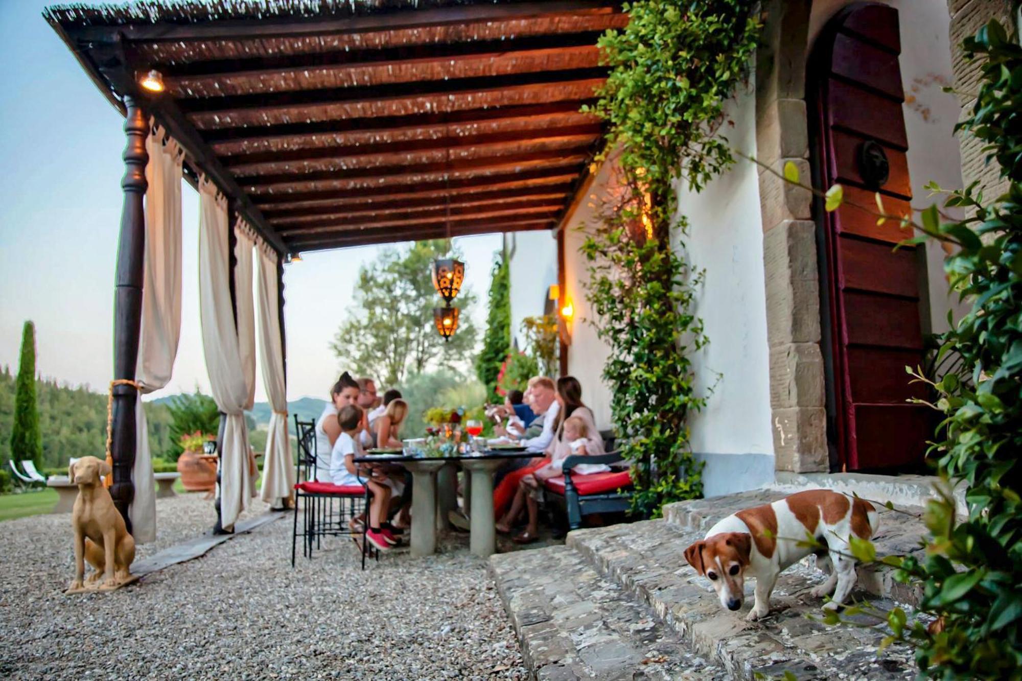 Villa Rignana Chianti Estate, Pool, Tennis,Cook Greve in Chianti Kültér fotó